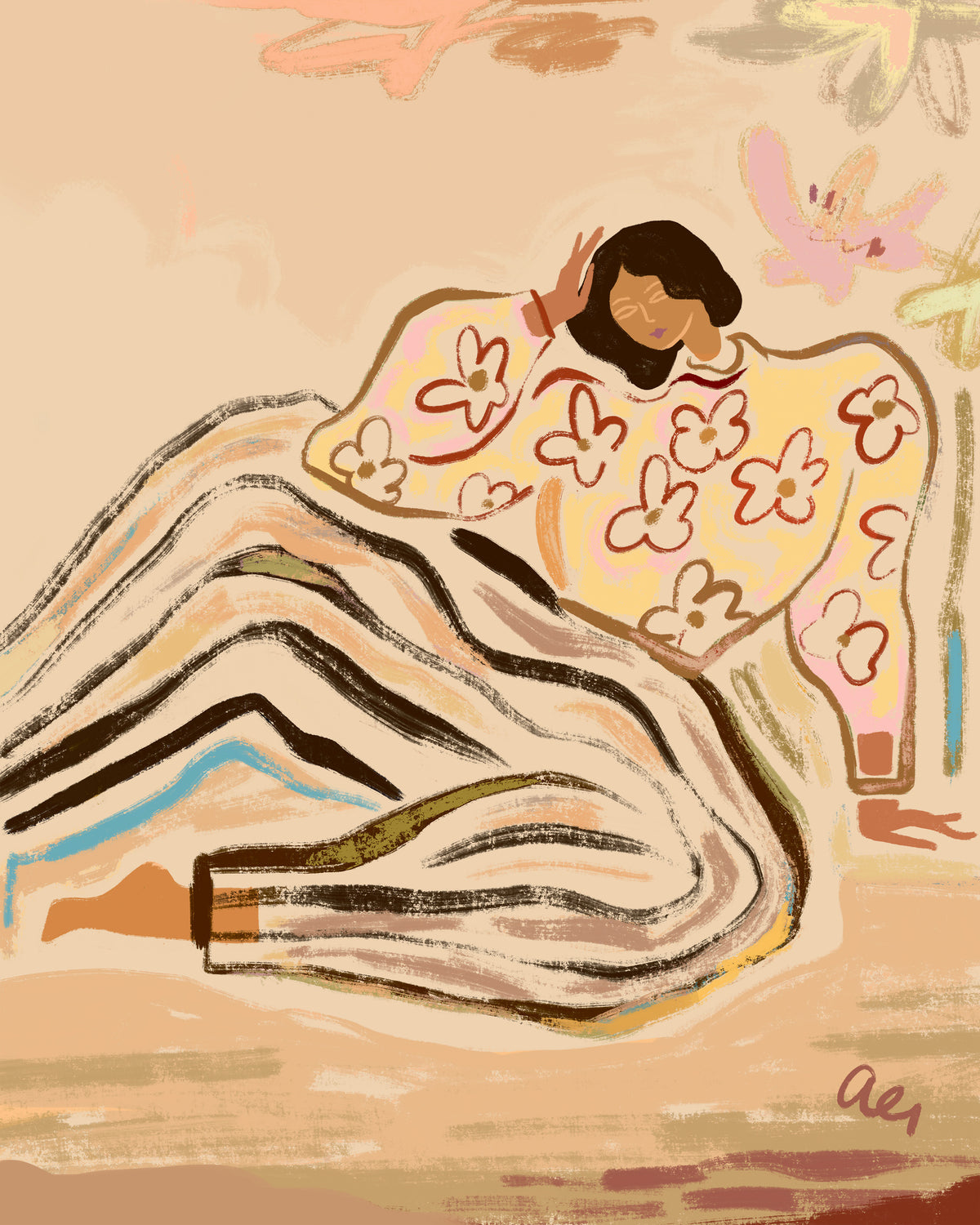 framedposter-print-another-lazy-day
