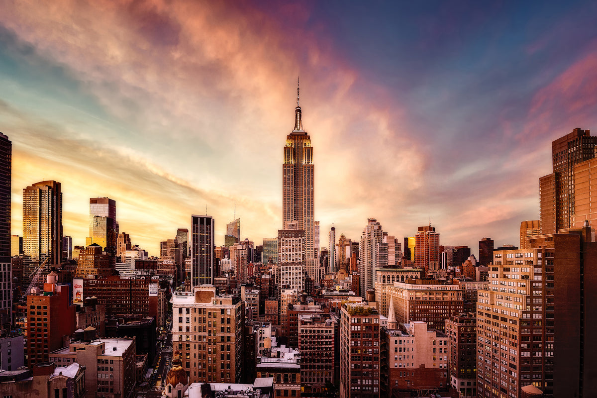 aluminium-print-midtown-sunset