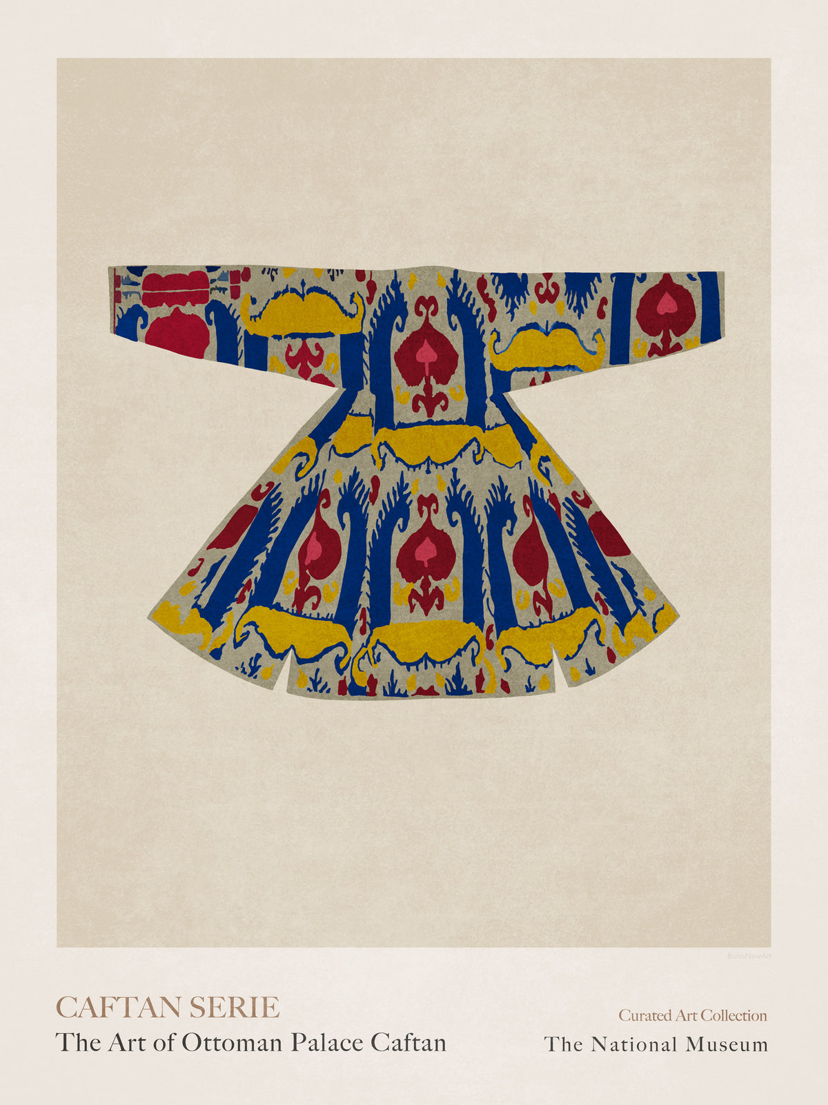 acrylic-print-ornate-ottoman-caftan