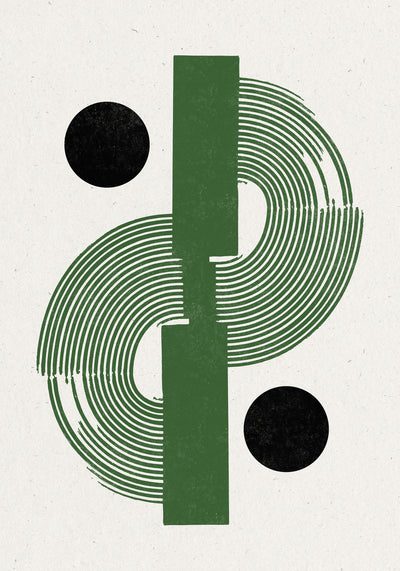 poster-print-modern-objects-green-no12