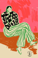 aluminium-print-calm-woman-portrait