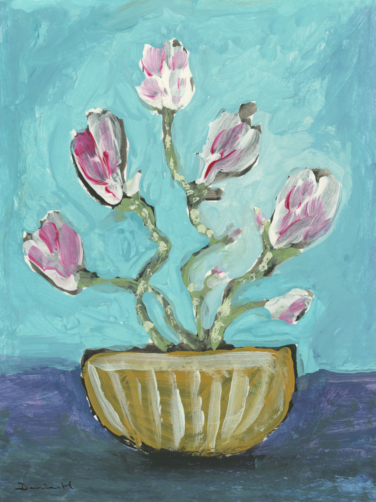 canvas-print-magnolia-vase
