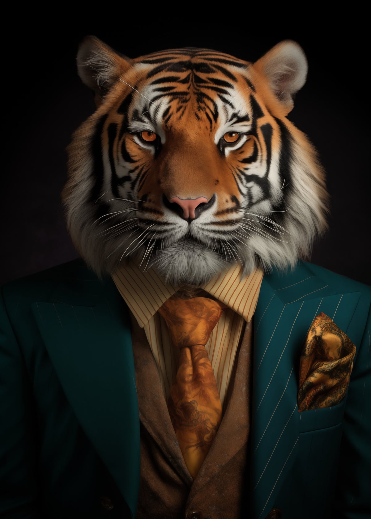 framedposter-print-tiger-portrait