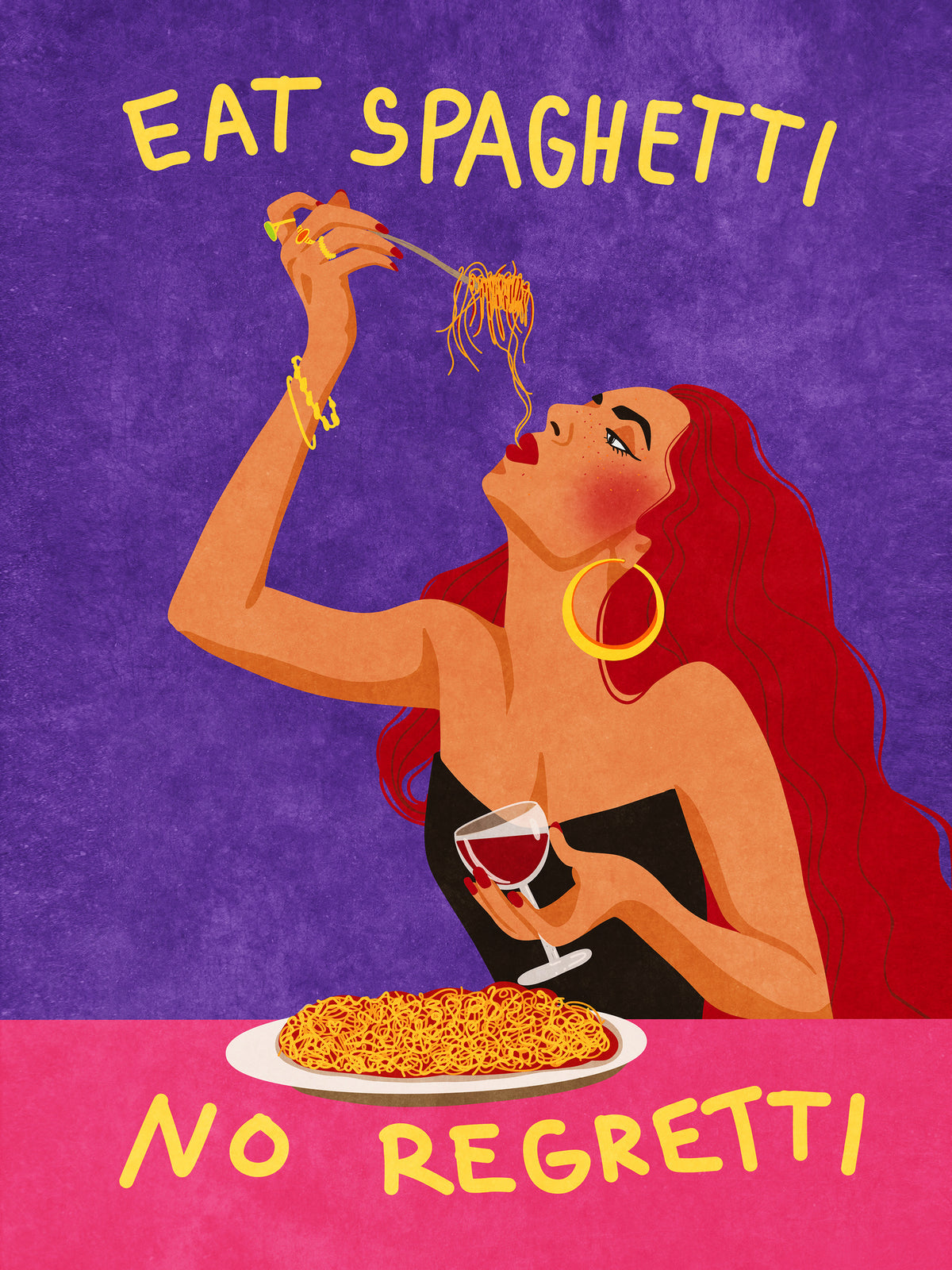 framedposter-print-eat-spaghetti-no-regretti