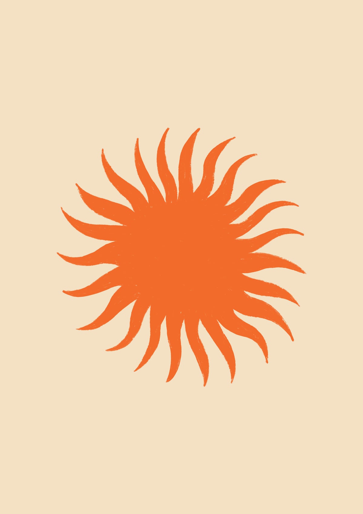 canvas-print-orange-soleil-print-by-ivy-green-illustrations