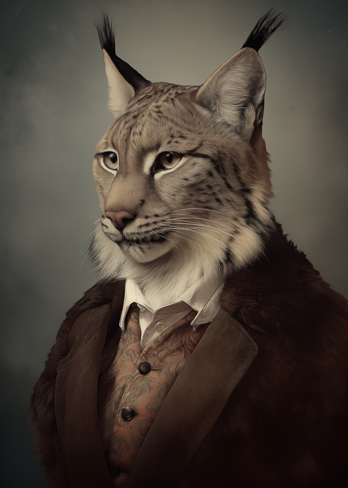 canvas-print-lynx-portrait