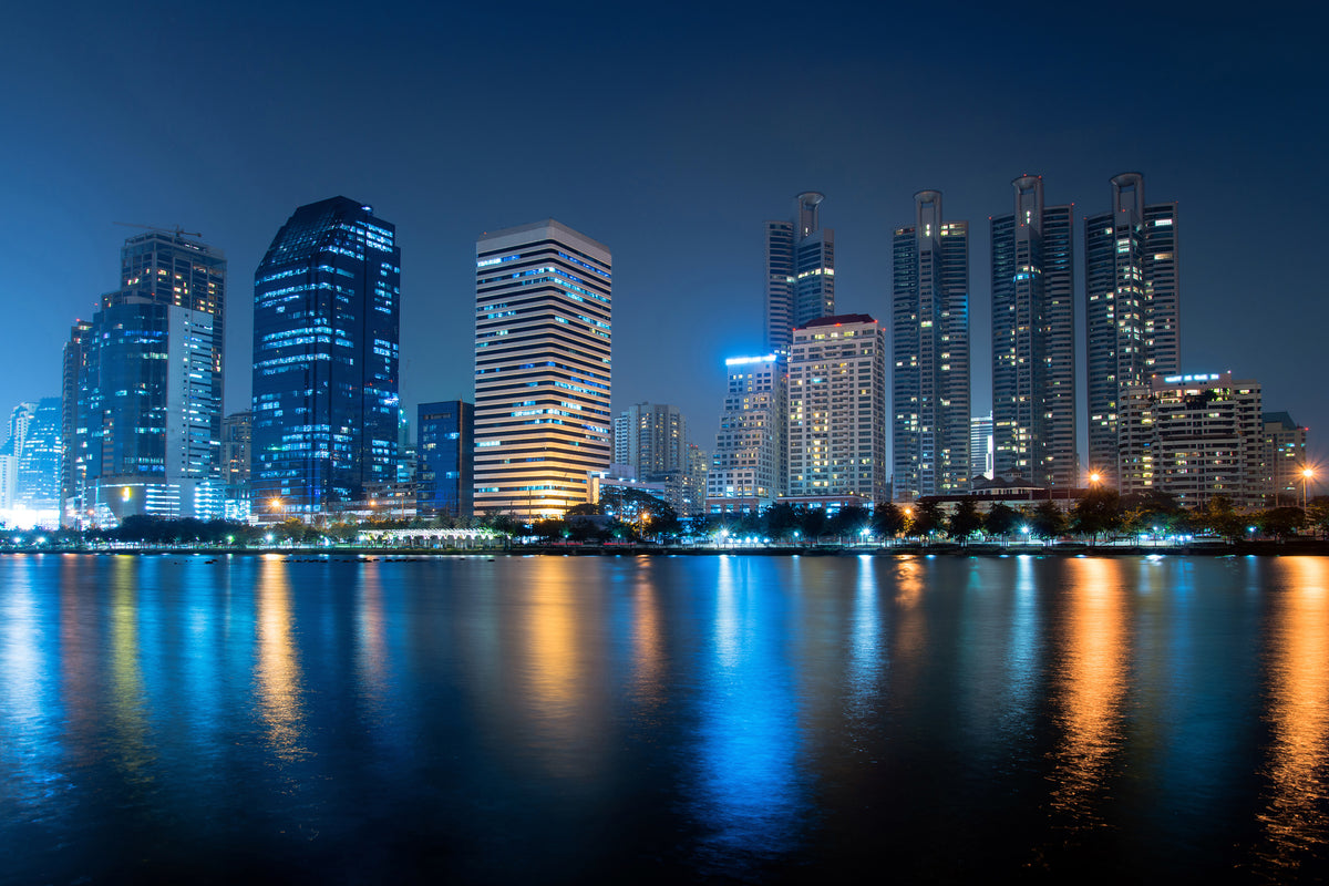 canvas-print-skyline-bangkok-by-night