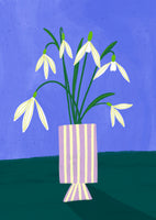 canvas-print-snowdrops-in-stripes