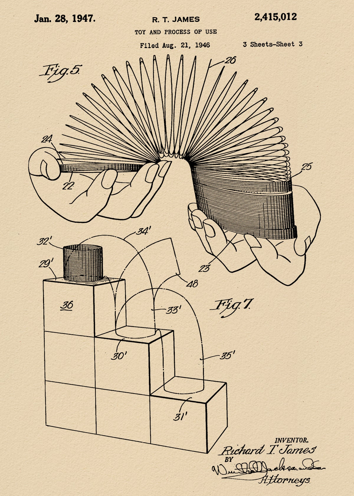 framedposter-print-toy-and-process-of-use-patent-1947