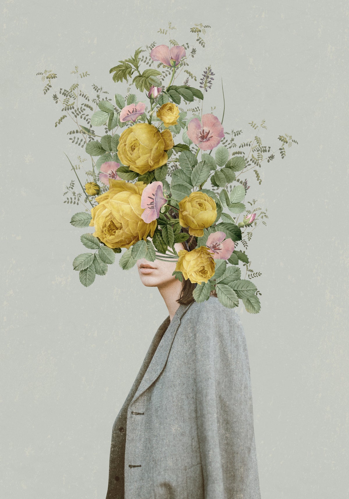 aluminium-print-yellow-bouquet