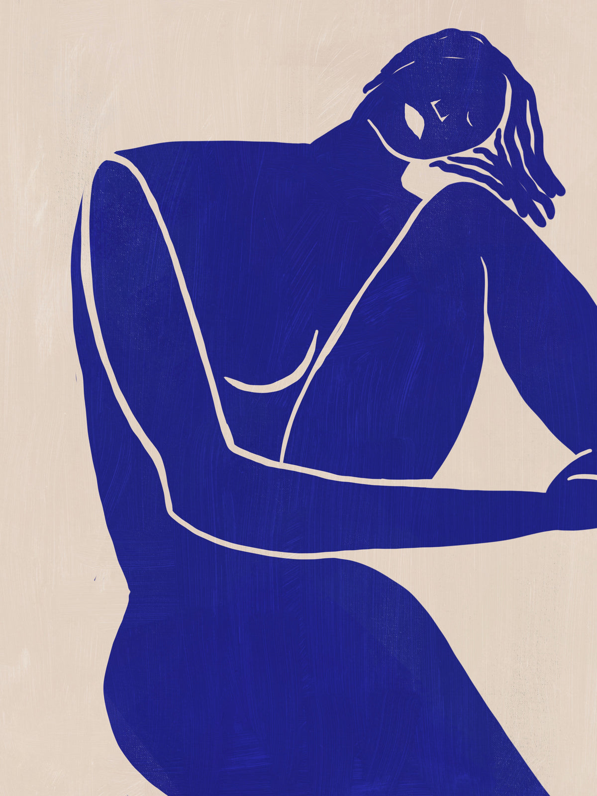 framedposter-print-minimalist-blue-silhouette-figure