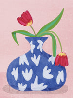 framedcanvas-print-tulpe-in-vase