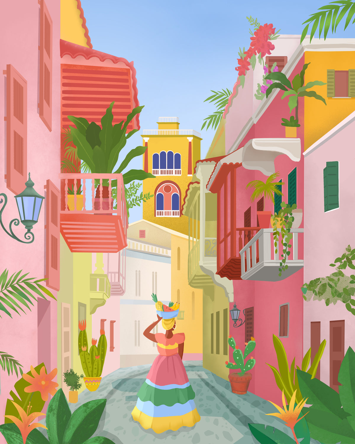 framedposter-print-cartagena-colombia-2