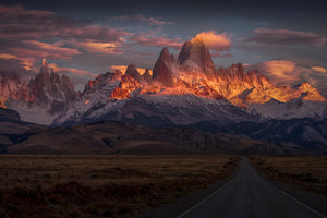 framedposter-print-burning-peak-x
