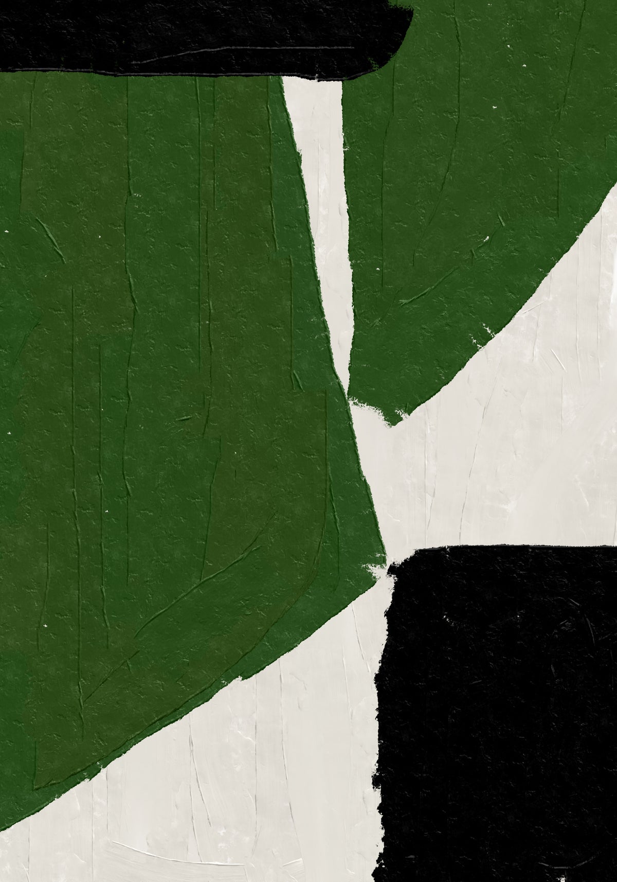 aluminium-print-abstract-green-shapes