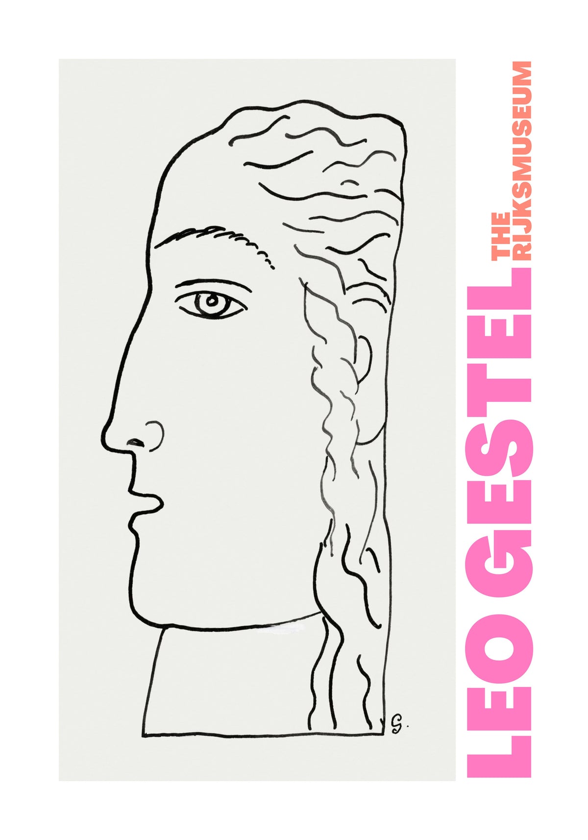 framedcanvas-print-elegant-profile-sketch