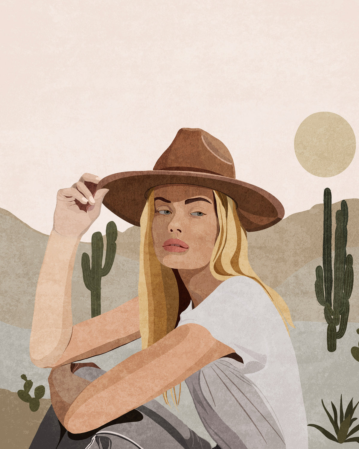 framedposter-print-cowgirl