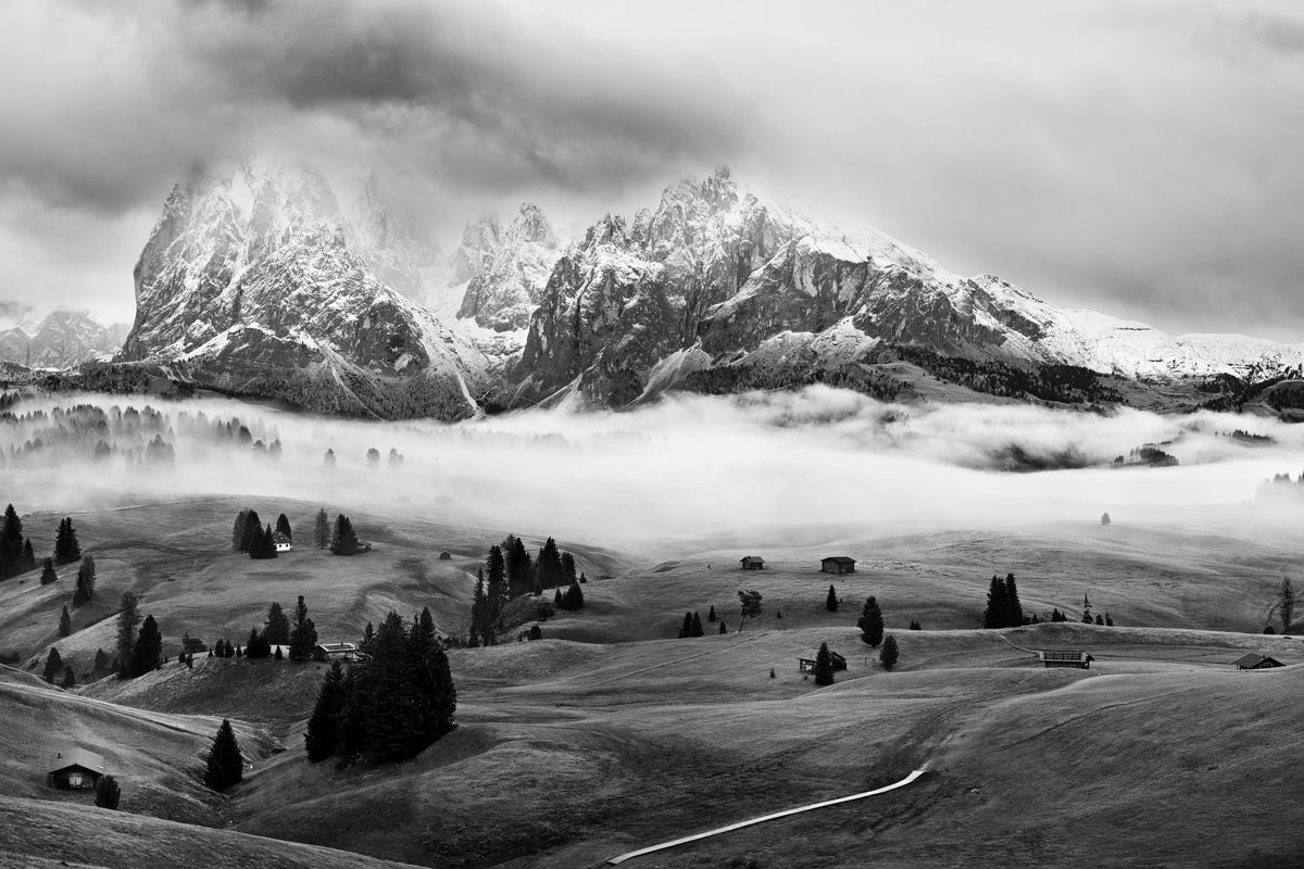 aluminium-print-foggy-dolomites