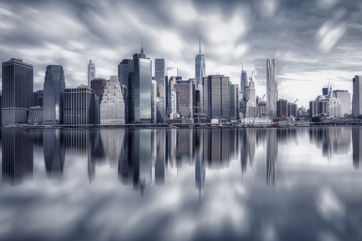 framedposter-print-manhattan-reflection-x
