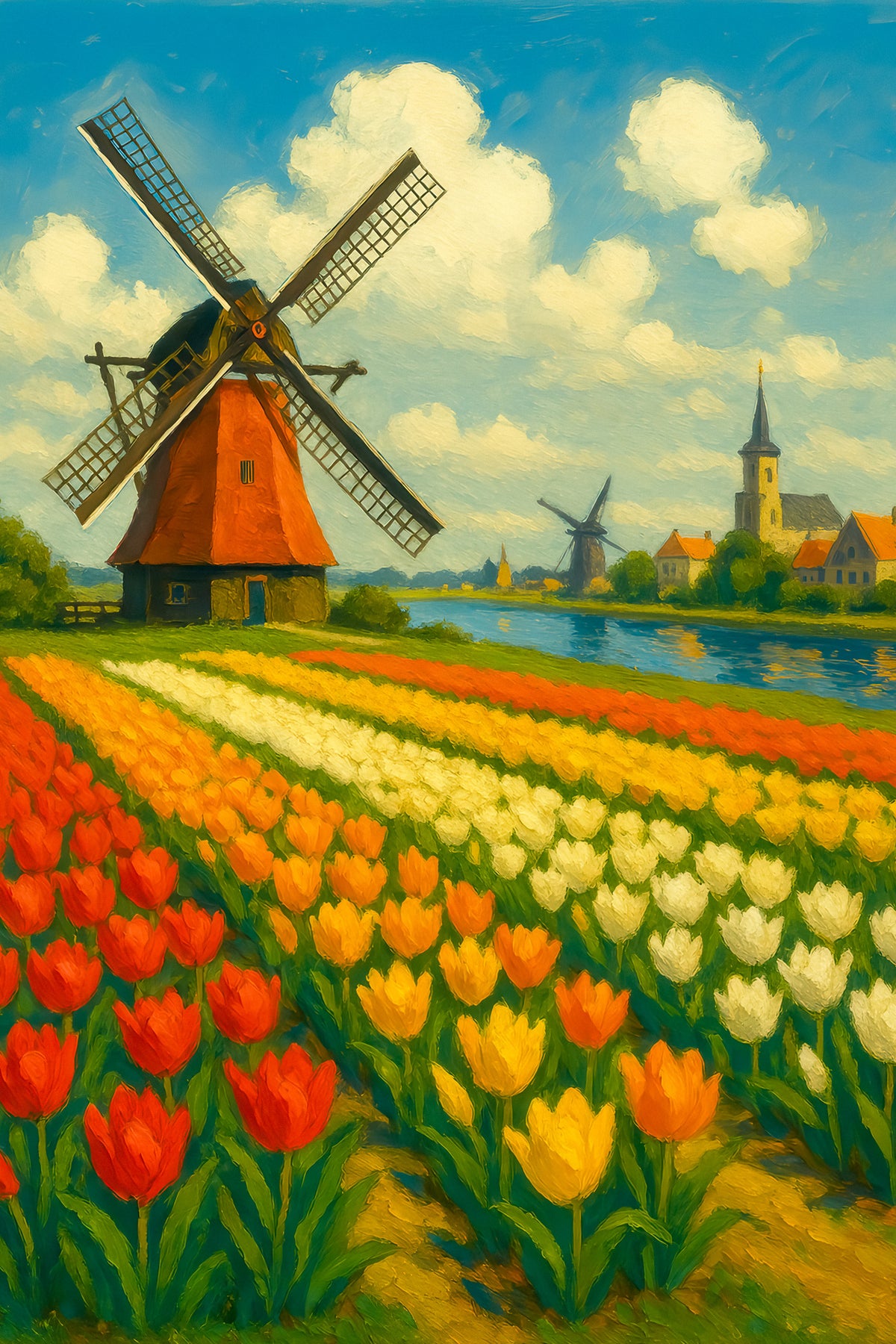 framedposter-print-tulip-dreams-and-windmills