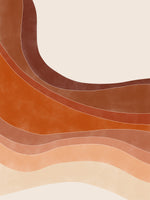 framedcanvas-print-layered-bands-in-earthy-tones