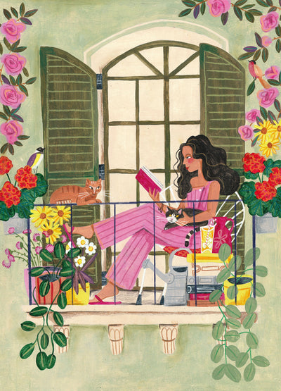 poster-print-woman-reads-on-balcony