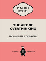 canvas-print-the-art-of-overthinking-funny-vintage-book-cover-sarcastic-self-help-pink