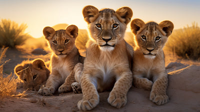 poster-print-young-lions-in-the-desert