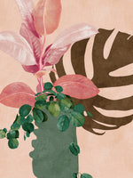 canvas-print-leaves-more-6-pink