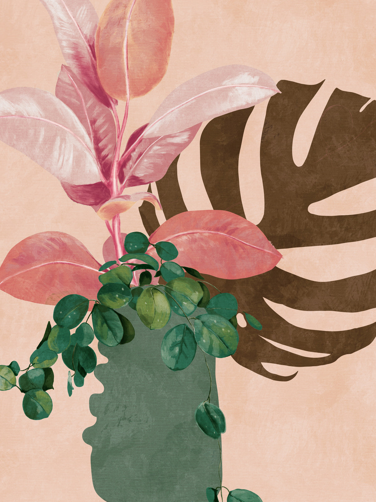canvas-print-leaves-more-6-pink