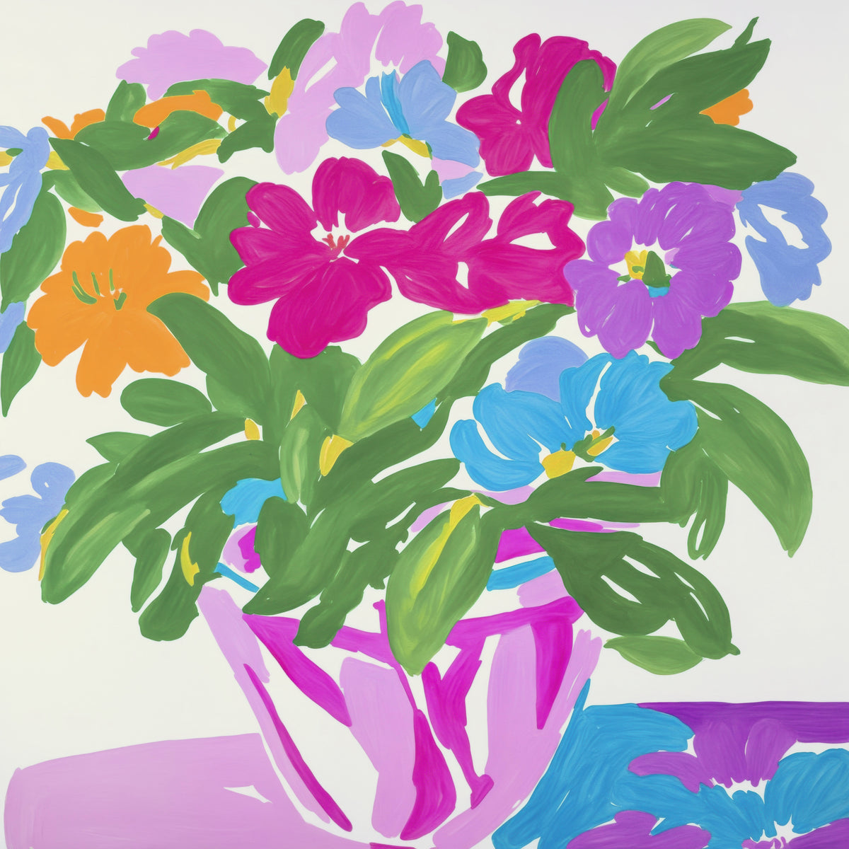 canvas-print-spring-bouquet