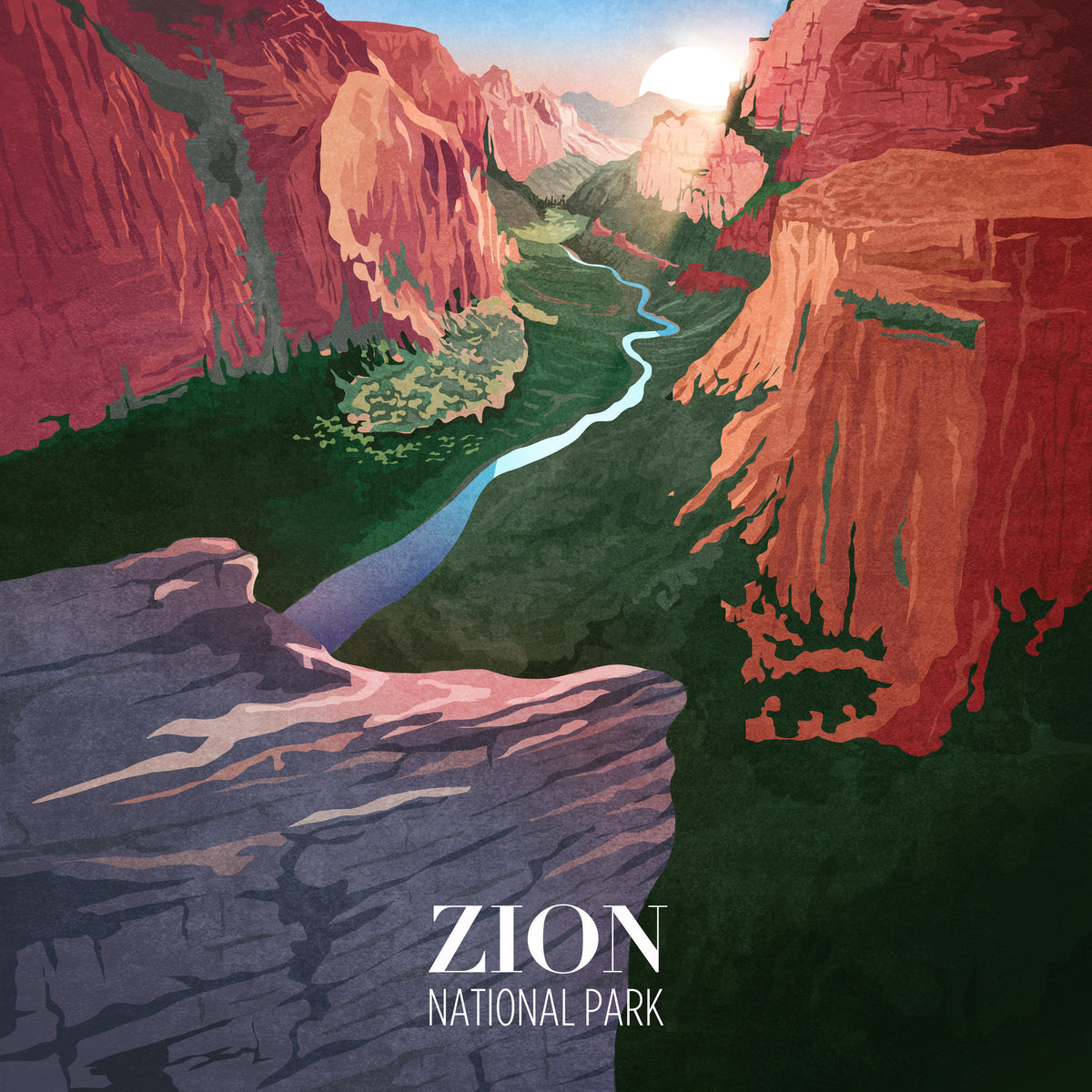 aluminium-print-majestic-canyon-view