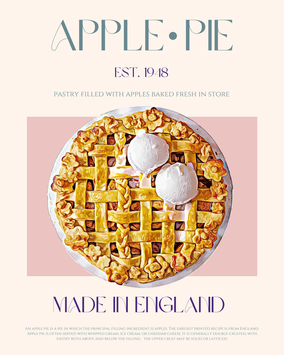 aluminium-print-apple-pie