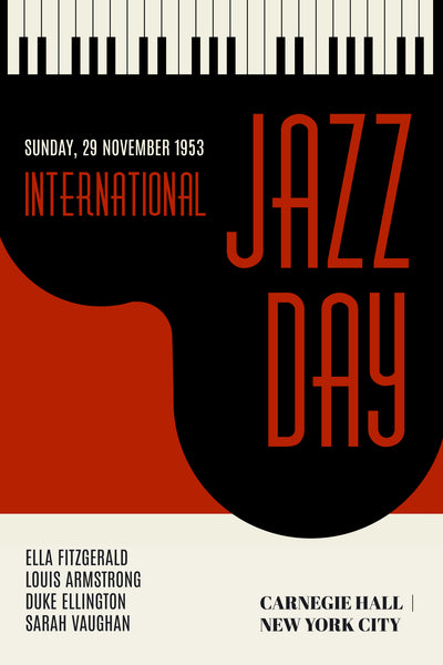 poster-print-jazzy-days-dark-red