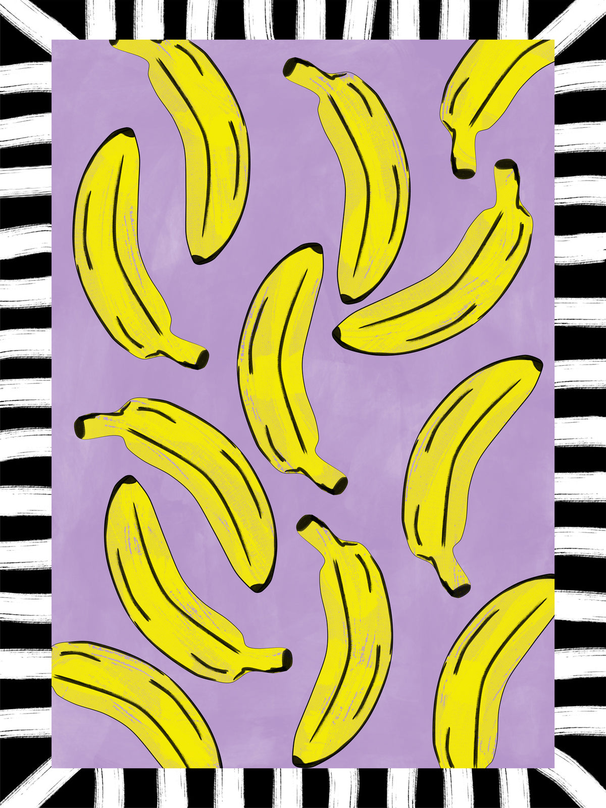 acrylic-print-yellow-bananas-abstract