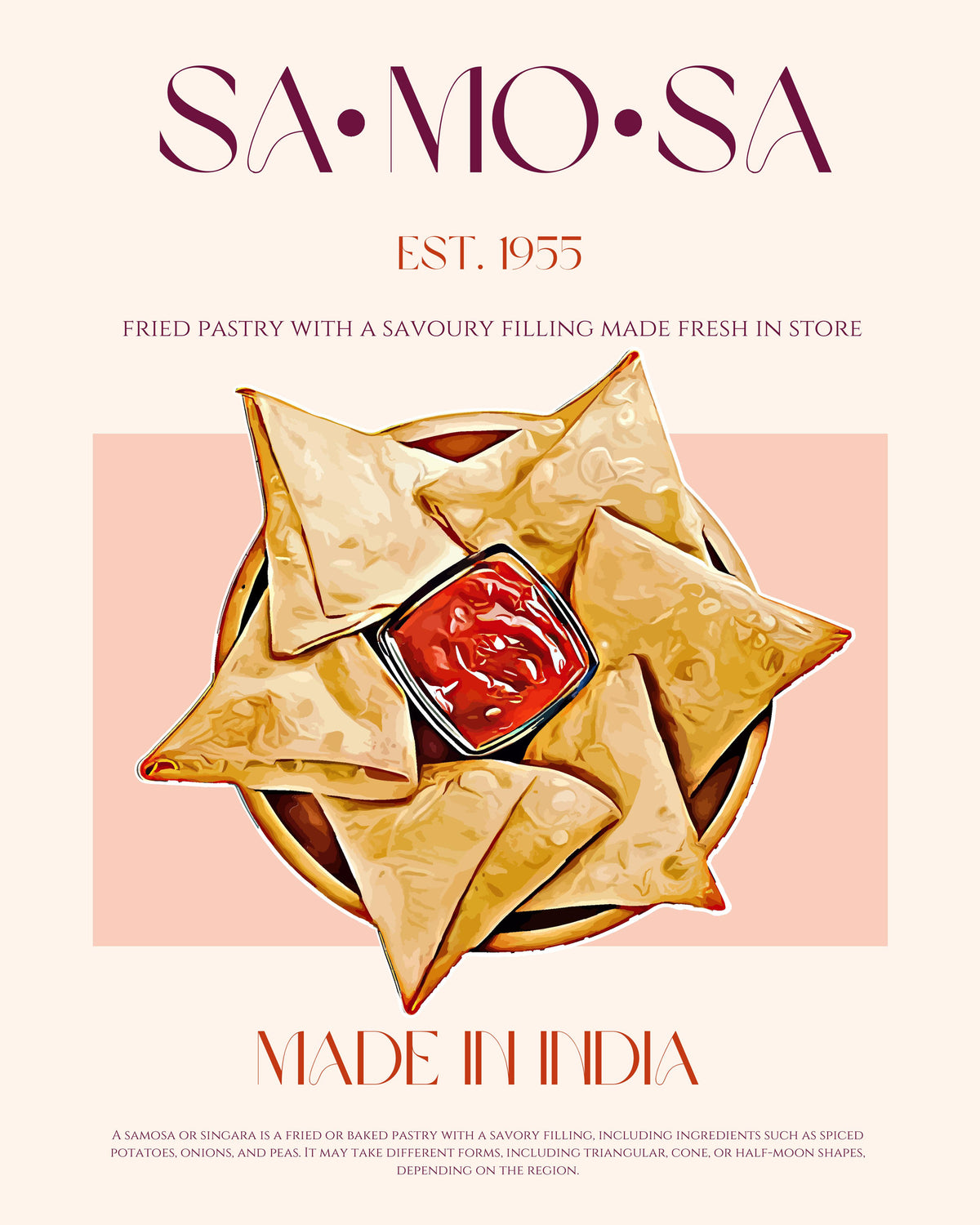 aluminium-print-indian-fried-samosas
