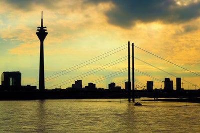 poster-print-skyline-in-the-evening-light