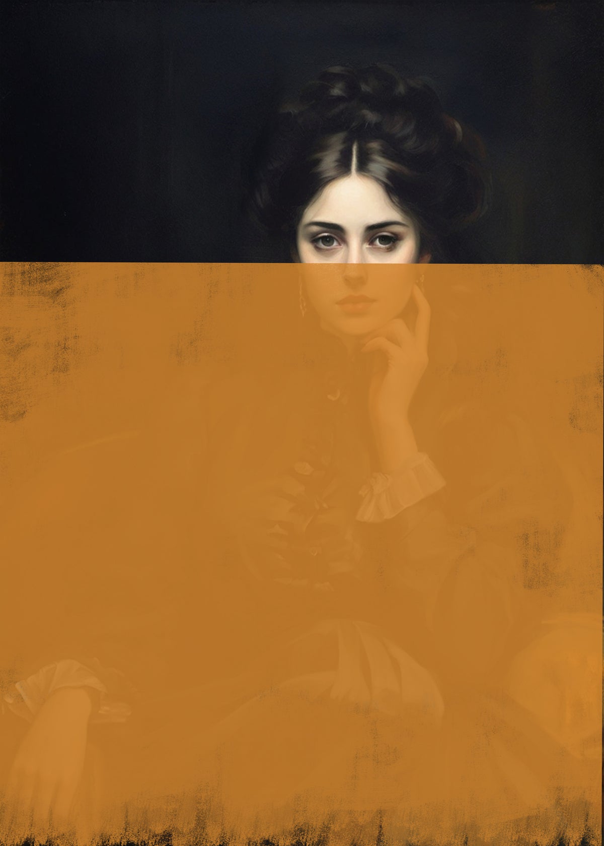 framedposter-print-altered-portrait-of-woman