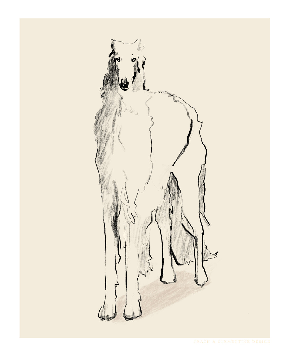 aluminium-print-borzoi-russian-wolfhound-pandc