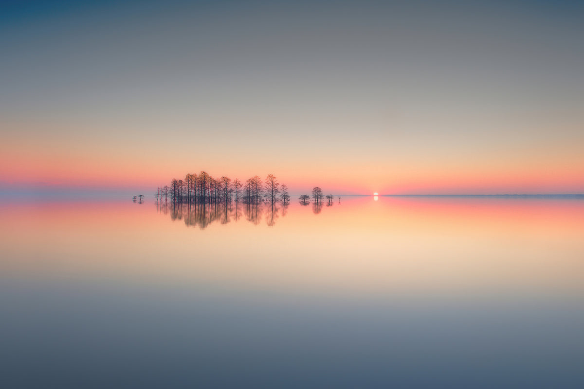 canvas-print-lake-mattamuskeet-memory