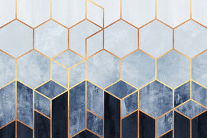 canvas-print-soft-blue-hexagons-2