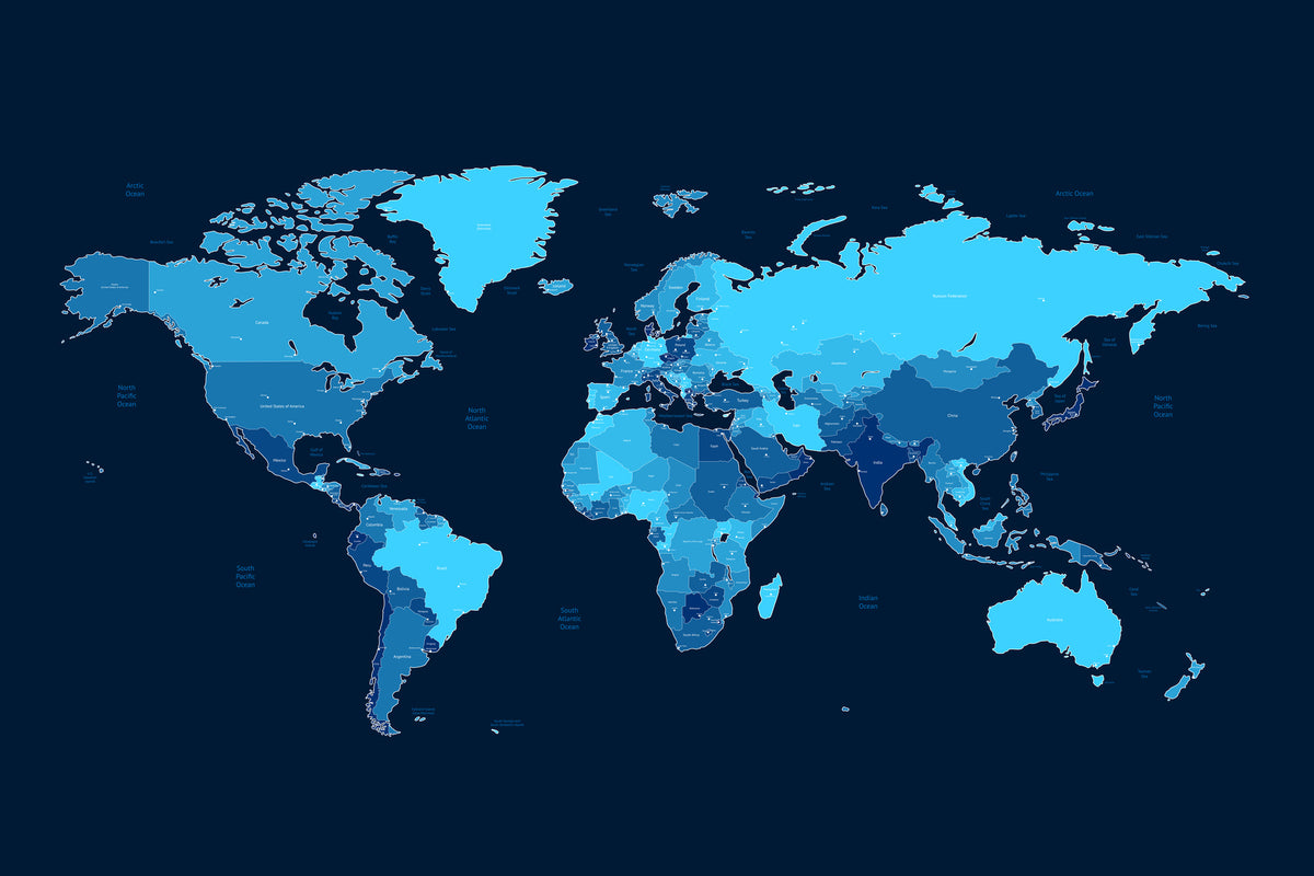 3-piece-aluminium-print-world-map