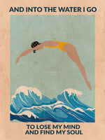 aluminium-print-into-the-water-i-dive