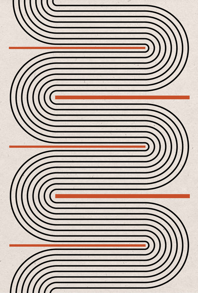poster-print-curved-rhythm-lines