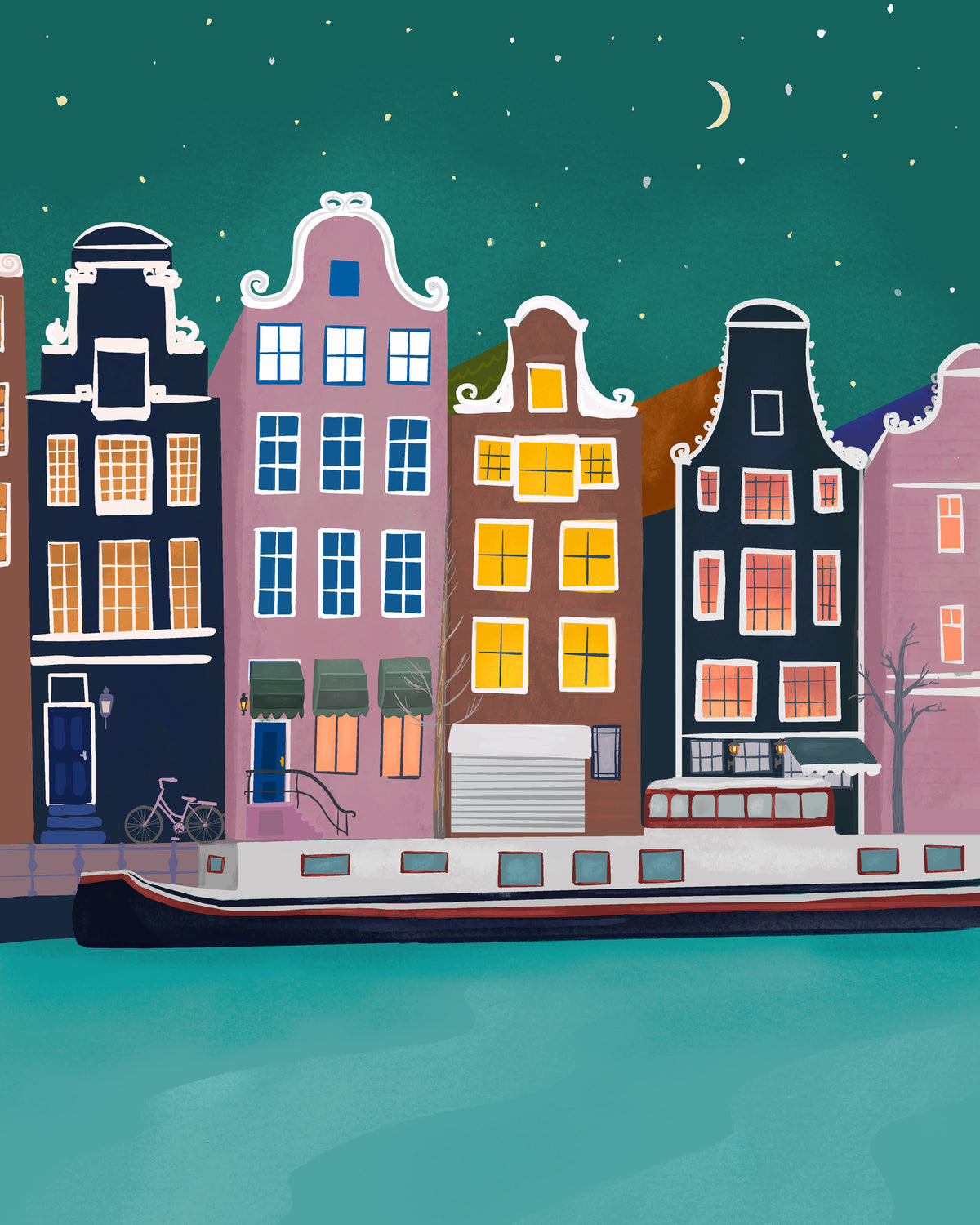 framedposter-print-amsterdam-by-night