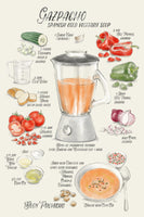 canvas-print-gazpacho-illustrated-recipe-in-english