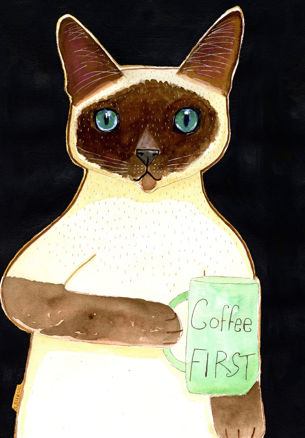 framedcanvas-print-coffee-cat-2-siamese