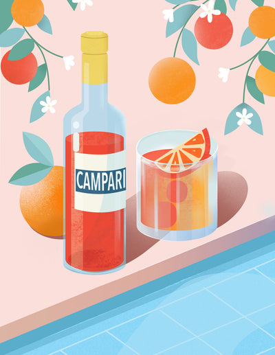 poster-print-negroni-cocktail