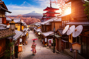 modern-3-piece-canvas-print-woman-walks-with-an-umbrella-in-japan