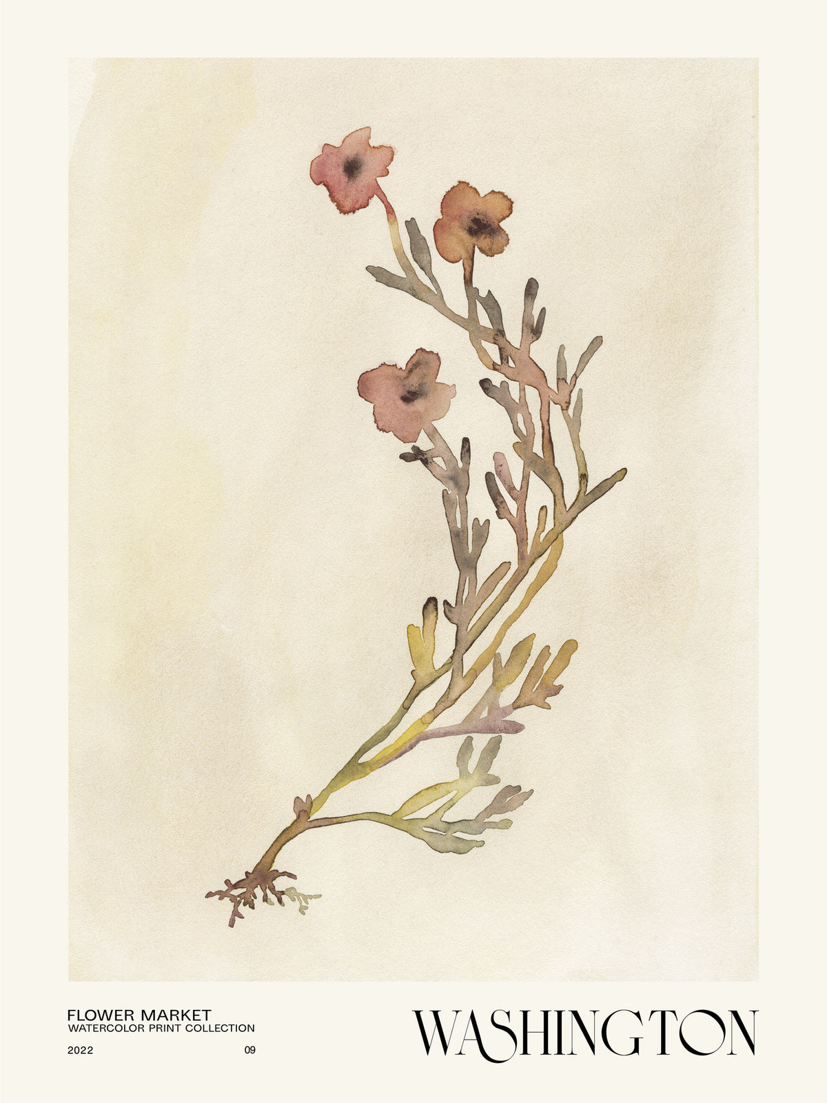 framedposter-print-watercolor-print-collection-flower-market-washington